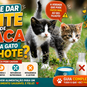 Pode dar leite de vaca para gato filhote? Desmistificando o mito