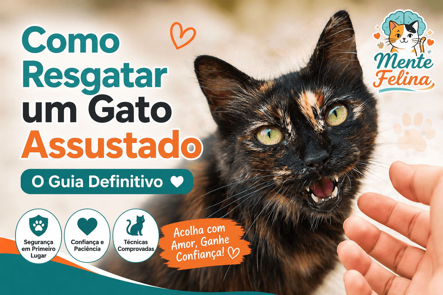 Como Resgatar um Gato Assustado