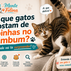 Por que gatos gostam de tapinhas no bumbum? O veredito.